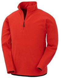 MICROPILE RICICLATO CON MEZZA ZIP
